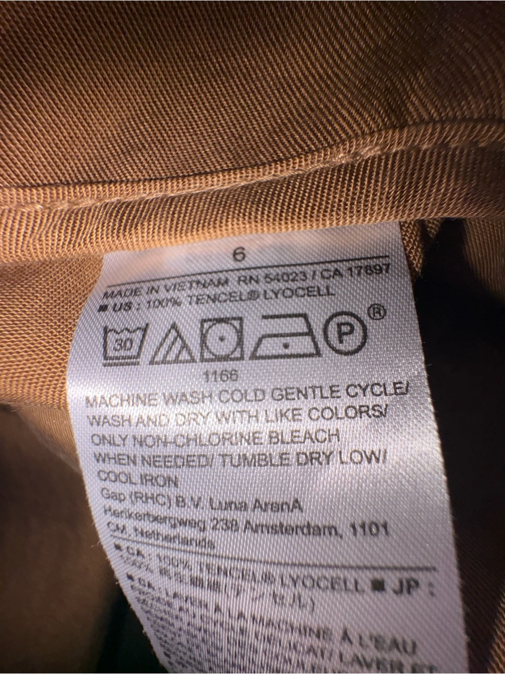 Banana Republic Career High Rise Wide Leg Old Money Pants Size 6 - Picture 5 of 9